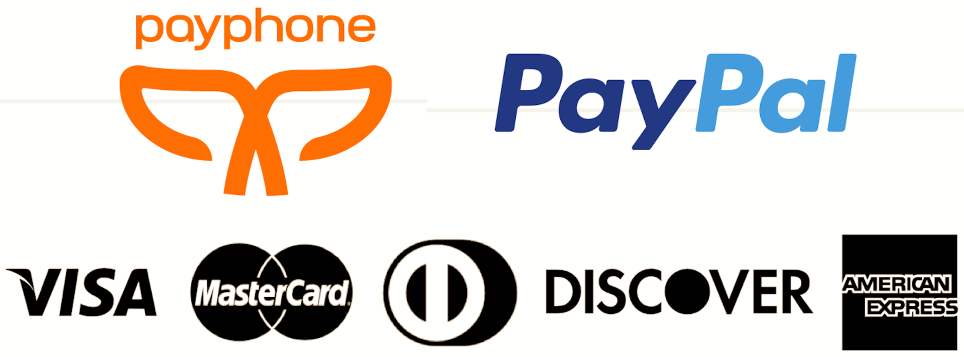 aceptamos payphone y paypal